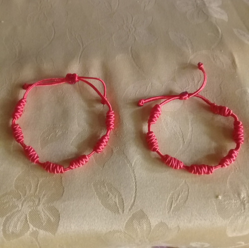 Pulsera Roja De Siete Deseos Protección