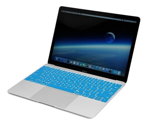 Teclado De Silicone Macio Capa Protetora Para Macbook 12 Pol