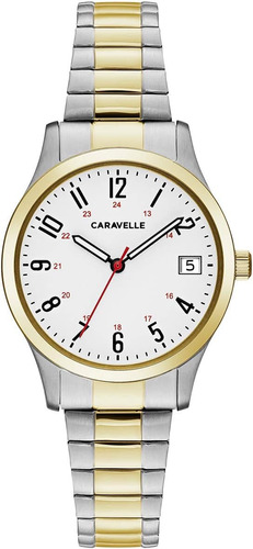 Reloj Pulsera Caravelle Para Dama  45m111