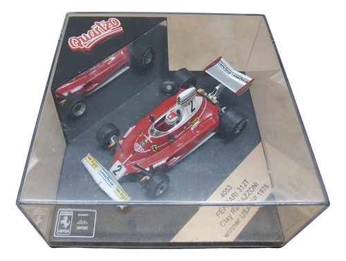 F1 Ferrari 312 T Regazzoni 1:43 Quartzo No Salvat Rojo
