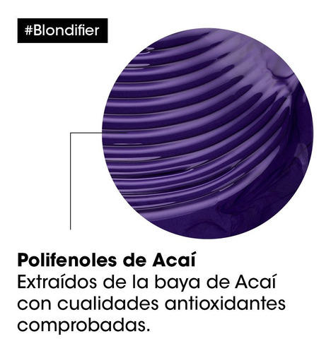 Imagen 6 de 6 de Máscara Blondifier Para Cabellos Rubios Loreal Pro 250 Ml