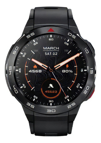Smartwatch Mibro Gs Pro Doble Malla Gps Llamadas Color de la malla Negro Color del bisel Negro
