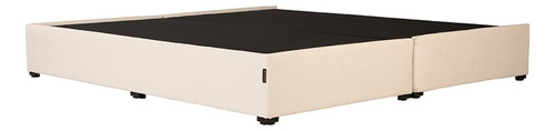 Base Cama King Size Dicasa Base Beige Colt