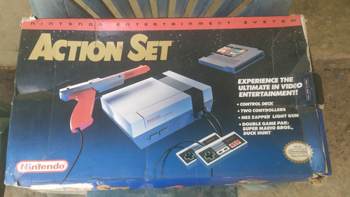 Nintendo Nes Americano En Caja