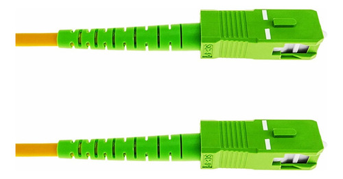 Cable Patch Cord Fibra Optica Om3 3.0mm Sc-sc Apc 9/125 5mts