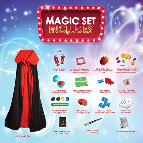 Kit Mágico Para Niños Más De 200 Trucos Y Diversión