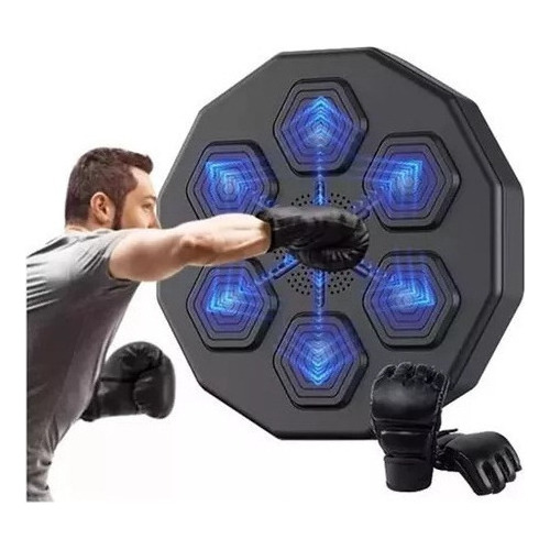Música Electrónica Boxeo Máquina Equipo Aa Juegos Negro