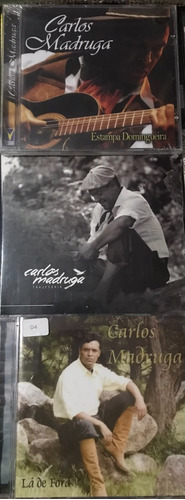 Cd - Carlos Madruga - 03 Cds