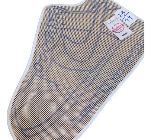 Talagarça Desenhada Tênis Nike Artesanal