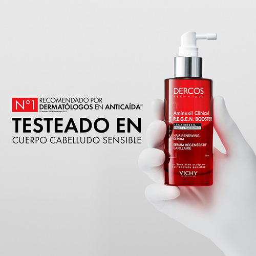 Vichy Dercos Serum Anti-caídaaminexil Clinical Regen 90ml