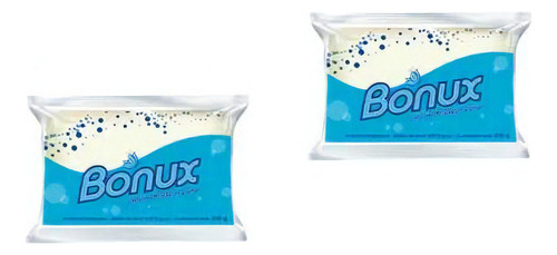 Jabon En Pan Para Lavar Ropa Bonux 200g Pack X2u