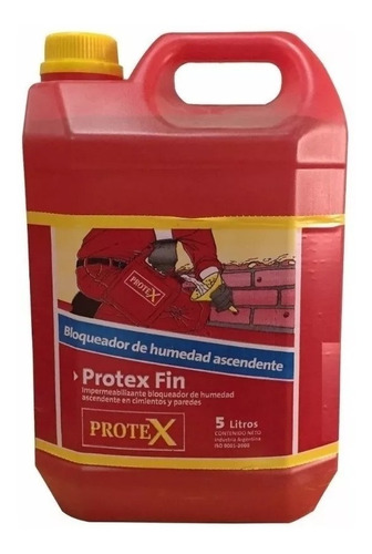 Bloqueador De Humedad Ascendente Protex Fin X 5 Lts