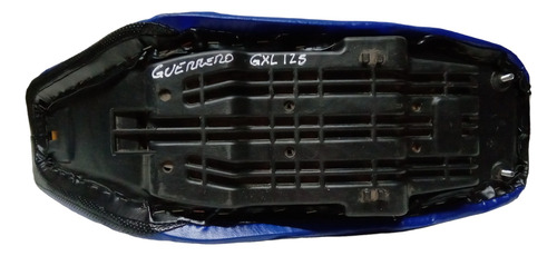 Asiento Azul/neg Guerrero Gxl 125 Original