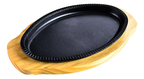 Plato Para Freír Carne, Sartén Compatible Con Asar A La