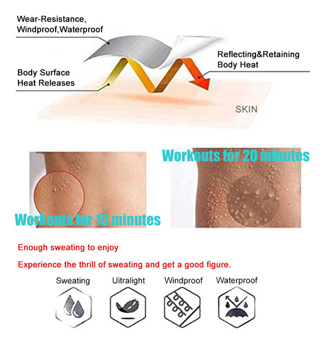 Traje De Sauna Fitness Sweat For Bajar De Peso For Todo El Y