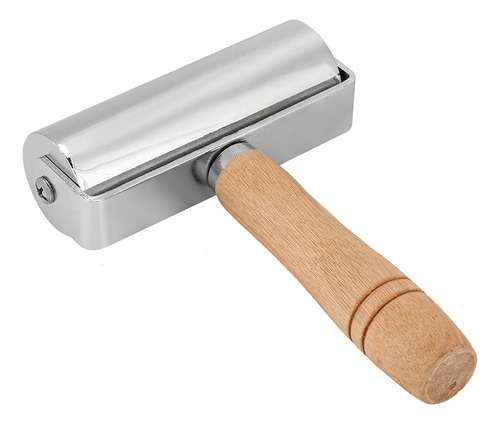 Rodillo De Cuero Hecho A Mano Con Mango De Madera Laminado D