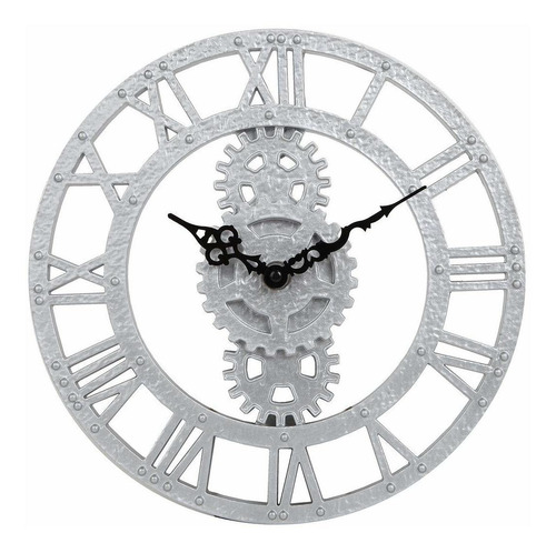 Reloj De Pared Colgante Lily's Home Diseño De Engranaje Stea