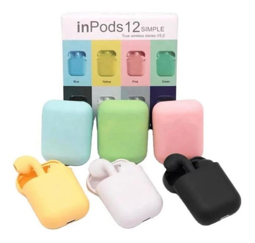 Imagen 2 de 5 de Audifonos Inalámbrico Bluetooth I12