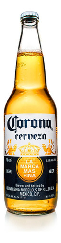 Corona Clásica American Adjunct Lager - Botella - Unidad - 1 - 710 mL