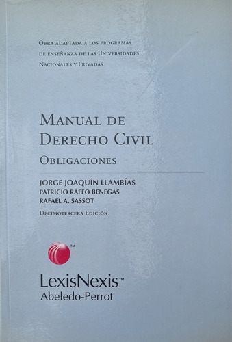 Manual De Derecho Civil - Obligaciones -789 Paginas