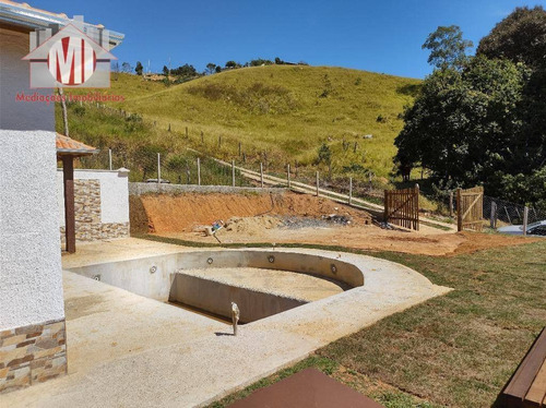 Imagem 29 de 30 de Linda Edícula, Construção Nova, Com 1 Dormitório, Área Gourmet, Piscina, Jardim, Lago, À Venda, 800 M² Por R$ 270.000 - Zona Rural - Pinhalzinho/sp - Ch0934