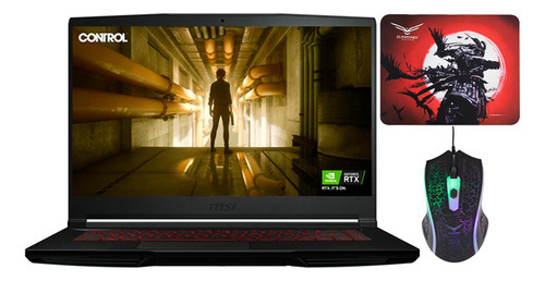 Laptop Gamer Msi Thin Gf63 Core I7 16gb 512gb Ssd Kit Mouse Color Negro