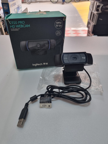 Camara Logitech C920 Pro Hd Webcam 1080p