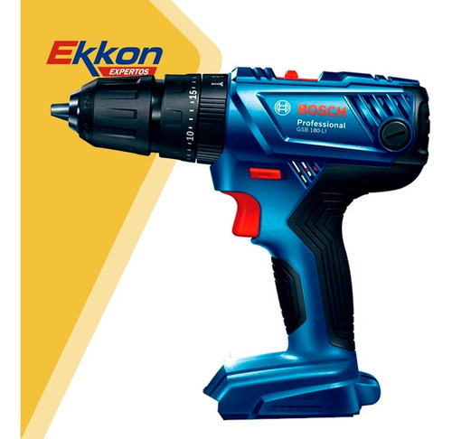 Imagen 4 de 9 de Taladro Atornillador Bosch 18v C/ Percutor 13mm Sin Bateria