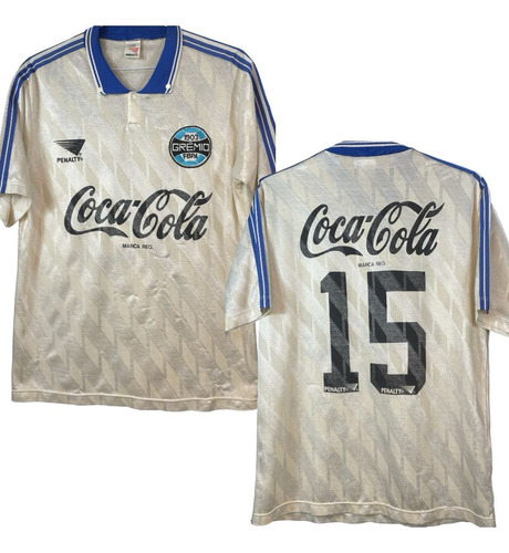 Camisa Grêmio Penalty 1990 Branca 