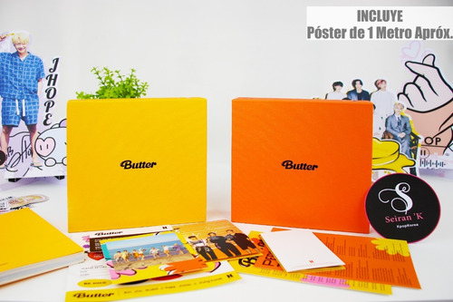 Album Butter 2 Ver. Cream, Peaches + Poster+ Regalo Especial