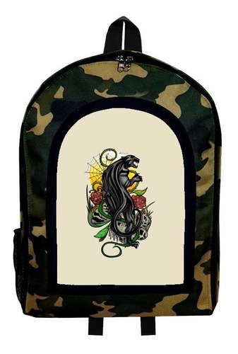 Mochila Camuflada Black Panther Nueva Colección Modelo 295