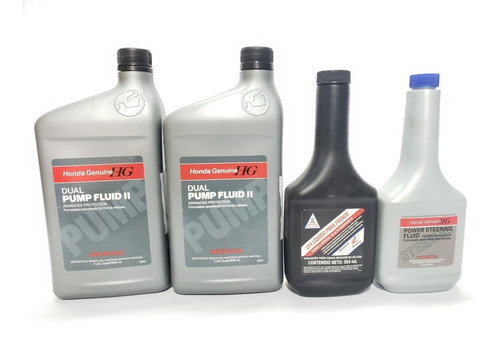 Kit Aceites Honda 2 Dual Pump 1 Dirección 1 Liquido Frenos