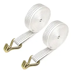Comprar Kit 02 Cinta Catraca Amarracao 05 Ton 9 Metros Gancho J no Mercado Livre