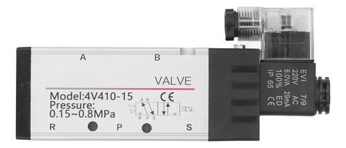 Electroválvula Pt De 1/2 Pulgada Con Inversión De 2 Posicion