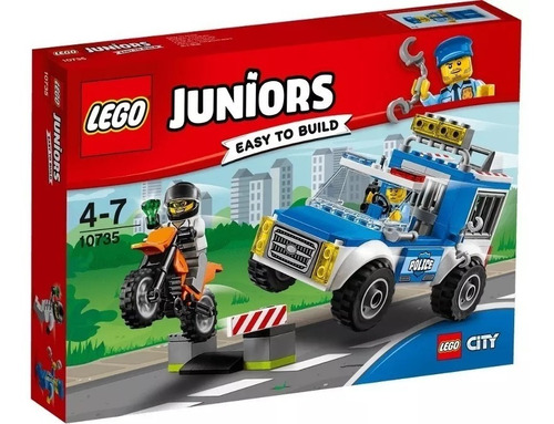 Lego Juniors 10735 Camioneta De Policia Original 