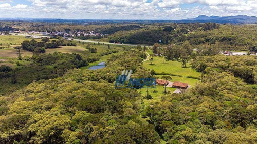 Chácara A Venda Entrada Pela Br277 São Jose Dos Pinhais Com 54.615,42m2 Com Ótima Localização. - Ch0199