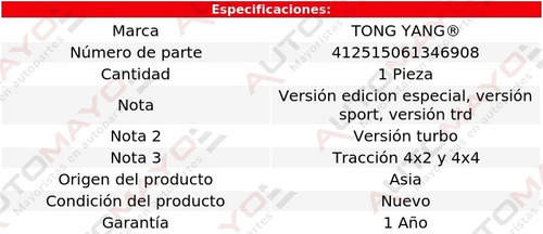 Un Cofre Tong Yang Tacoma 2016-2021