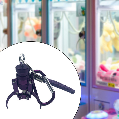 Juego De Juguete Diy Con Garra De Aluminio, Colgante Violeta