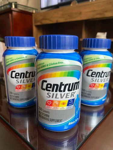 Centrum Silver Men (200 Capsulas) Multivitaminico