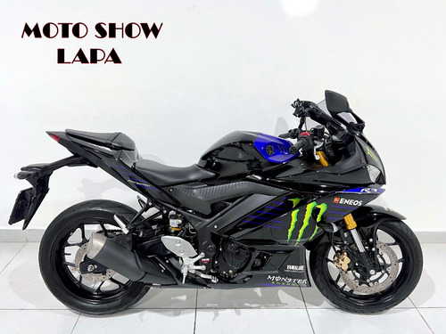 Yamaha Yzf R3 Monster 2022 Preta 