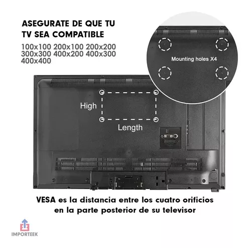 Soportes monitores / tv vesa 200x100 vesa 300x300 Vesa 200x100 Vesa 300x300