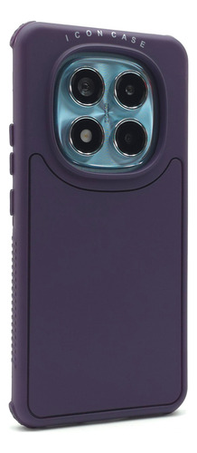 Funda 3 En 1 Para Redmi Note 14 Pro 4g Case Rudo Protector Violeta Redmi Note 14 Pro 4g