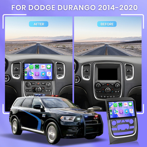 Radio De Coche De 9 Pulgadas Para Dodge Durango 2014-2020
