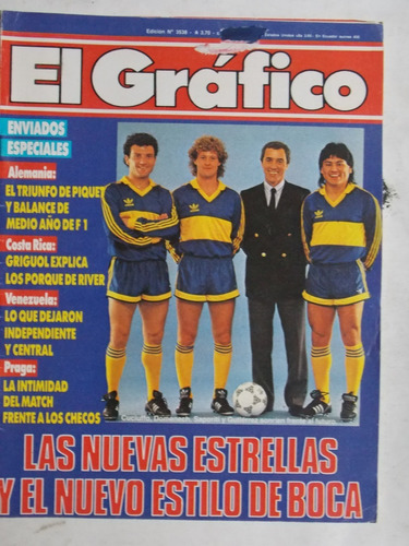 El Gráfico, N° 3538   Revista Fútbol Argentino, Cb