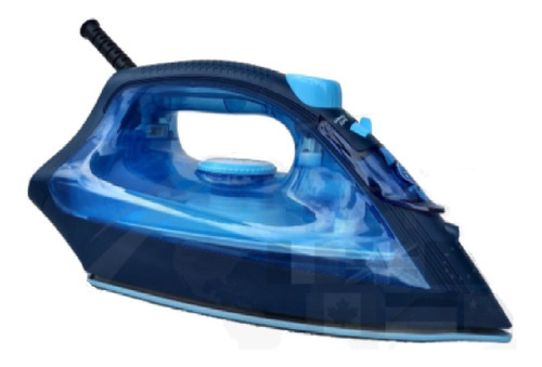 Plancha T-fal Fv1950 5 Niveles De Temperatura Vapor Continuo Color Azul