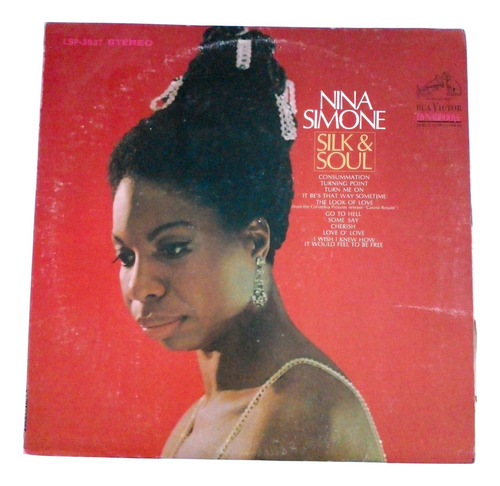 Vinilo Nina Simone 1ra Ed Silk And Soul U.s.a 1967 Excelente Estándar