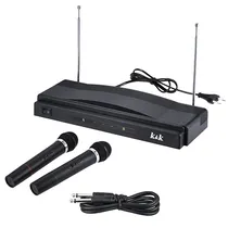 Comprar Kit Micrófonos Inalámbricos Con Base At-306 Circuit