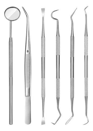 Kit De 6 Herramientas De Limpieza Dental