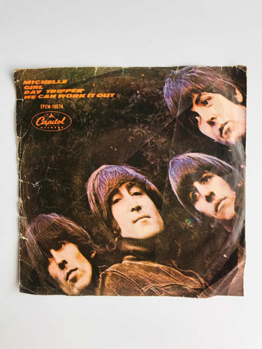 Disco De Vinilo De The Beatles/ Michelle Ep 7 45rpm De 1966