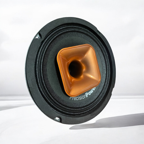 Bocinas Precision Power Pmf.654c 6.4 - 2 Piezas 4 Negro- Dorado